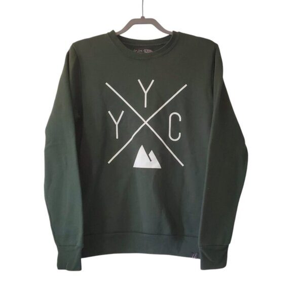 Local Laundry YYC Green Mountain Outdoor Cotton Hiking Lounge Sweatshirt S - Picture 2 of 7